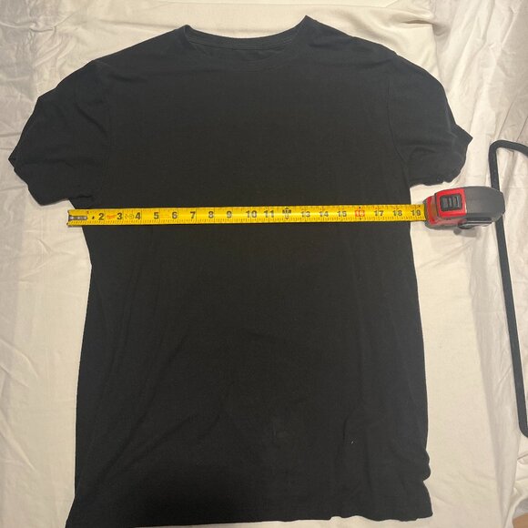 ESNTLS Black Bamboo Tee Size M - Picture 2 of 5